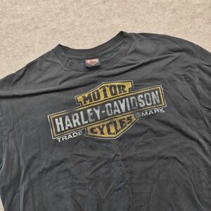 Harley Davidson Reel‎ Brothers Motorcycle Wisconsin Dells Short Sleeve Shirt 2XL